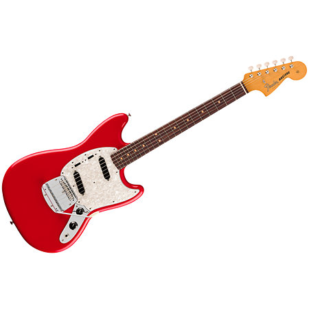 Vintera III Mid 60s Mustang Dakota Red + housse Fender