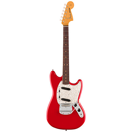 Vintera III Mid 60s Mustang Dakota Red + housse Fender