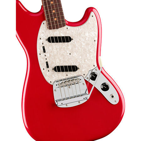 Vintera III Mid 60s Mustang Dakota Red + housse Fender