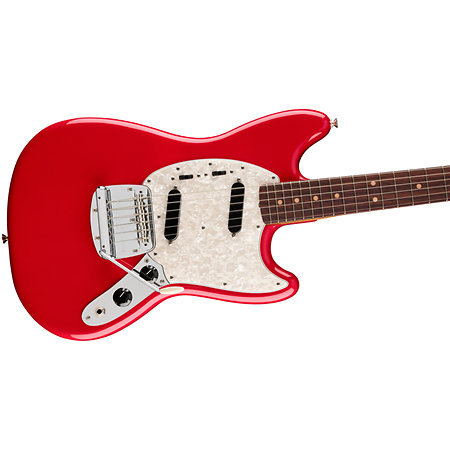 Vintera III Mid 60s Mustang Dakota Red + housse Fender