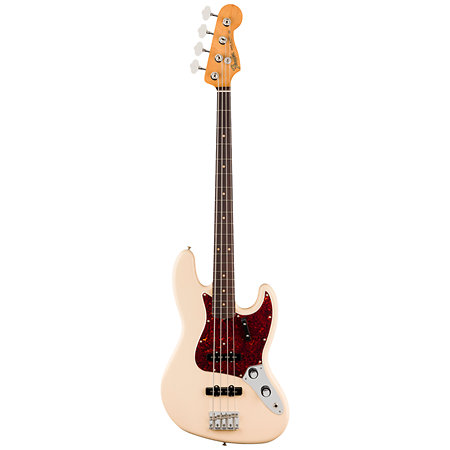 Vintera III Early 60s Jazz Bass Olympic White + housse Fender