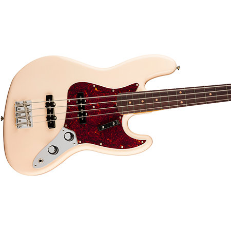 Vintera III Early 60s Jazz Bass Olympic White + housse Fender