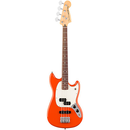 Player II Mustang Bass PJ Rallye Orange Fender