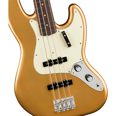 Vintera III Early 60s Jazz Bass Aztec Gold + housse Fender