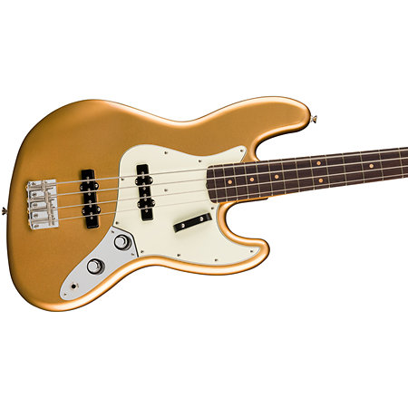 Vintera III Early 60s Jazz Bass Aztec Gold + housse Fender