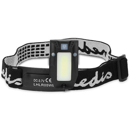 LHLR05WBK - Lampe frontale Nedis