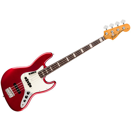 Fender Vintera III Early 70s Jazz Bass Candy Apple Red + housse