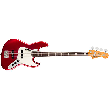 Fender Vintera III Early 70s Jazz Bass Candy Apple Red + housse