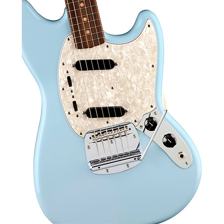Vintera III Mid '60s Mustang Sonic Blue + Housse Fender