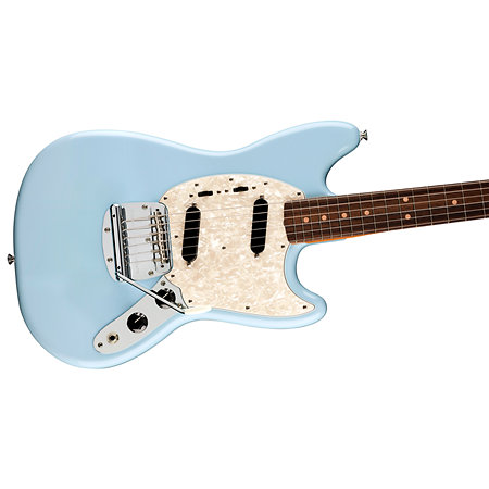 Vintera III Mid '60s Mustang Sonic Blue + Housse Fender