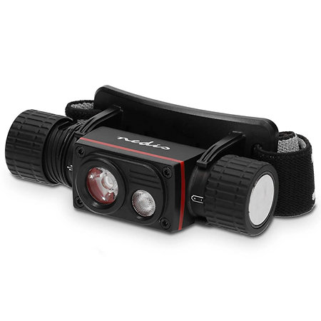 Nedis LHLR10WBK - Lampe frontale