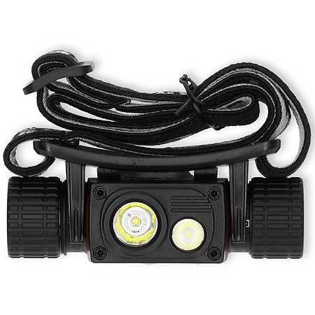 LHLR10WBK - Lampe frontale Nedis