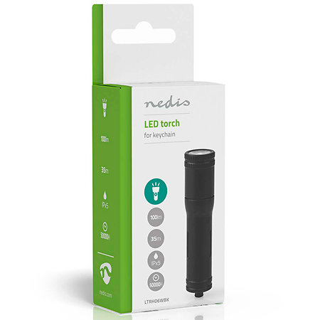 LTRH06WBK - Mini lampe torche Nedis