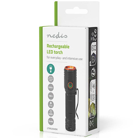LTRR20WBK - Lampe torche Nedis