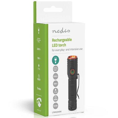 LTRR20WBK - Lampe torche Nedis