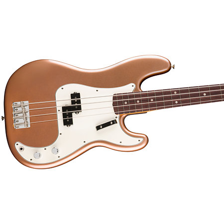 Vintera III Late 60s Precision Bass Firemist Gold + housse Fender