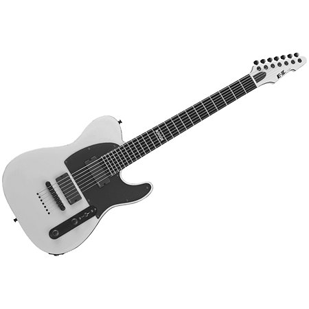 ESP E-II T-B7 Baritone Snow White