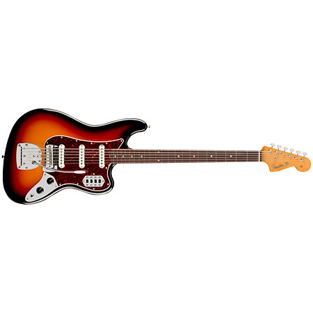Fender Vintera III Early 60s Bass VI 3-Color Sunburst + housse