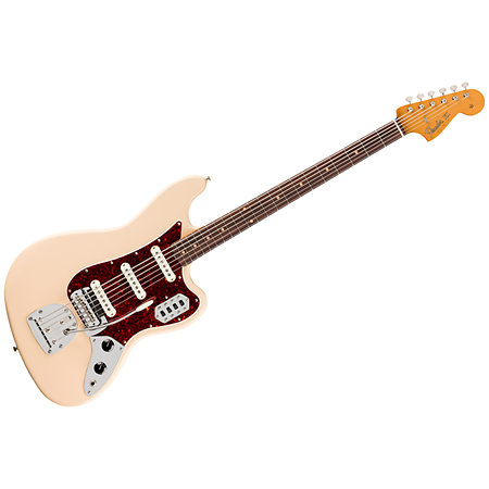 Fender Vintera III Early 60s Bass VI Olympic White + housse