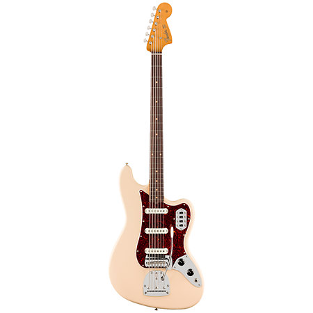 Vintera III Early 60s Bass VI Olympic White + housse Fender
