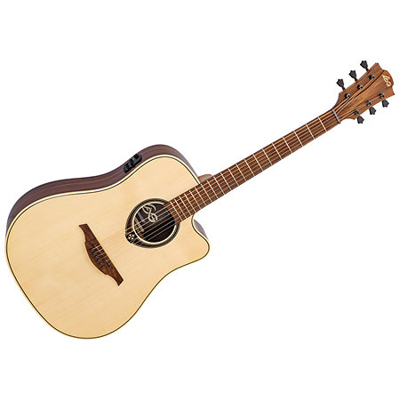 T218DCE Dreadnought Cutaway Acoustic-Electric Natural LAG