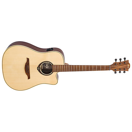 T218DCE Dreadnought Cutaway Acoustic-Electric Natural LAG