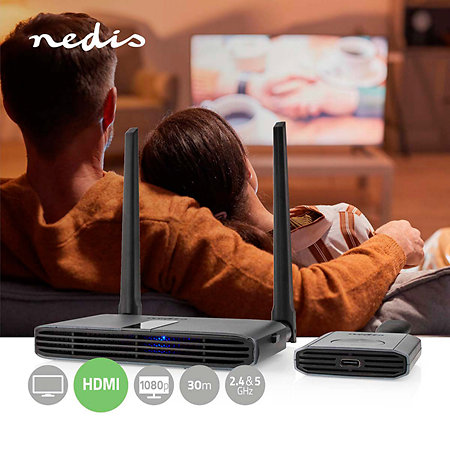 VTRA3460GY - Transmetteur sans fil HDMI Nedis