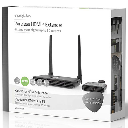 VTRA3460GY - Transmetteur sans fil HDMI Nedis