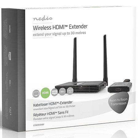 VTRA3460GY - Transmetteur sans fil HDMI Nedis