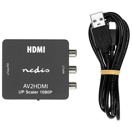 VCON3456AT - Convertisseur Composite vers HDMI Nedis