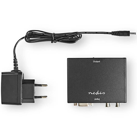 VCON3454AT - Convertisseur VGA/RCA vers HDMI Nedis