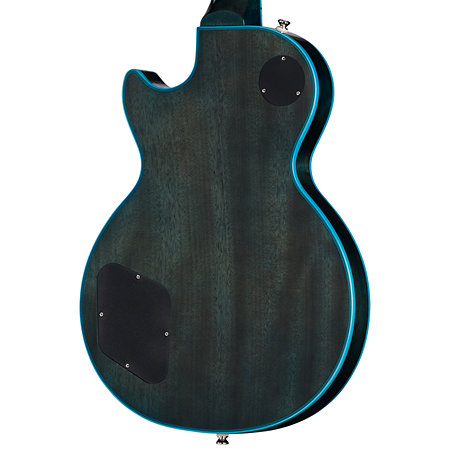 Les Paul Custom Widow Indigo Burst Inspired by Gibson Custom + housse Epiphone