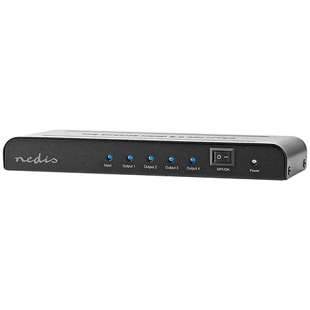 Nedis VSPL3474AT - Séparateur HDMI 1 vers 4