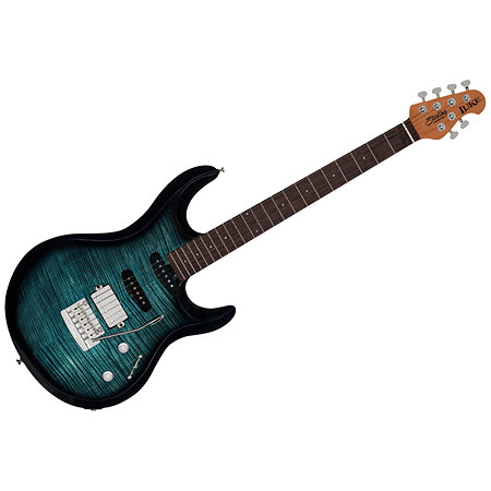 Luke HSS Yucatan Blue Sterling by Music Man