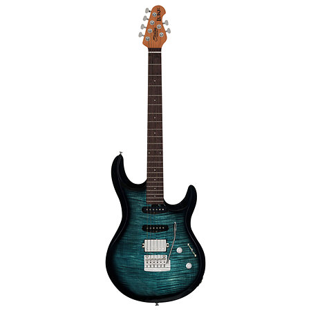 Luke HSS Yucatan Blue Sterling by Music Man