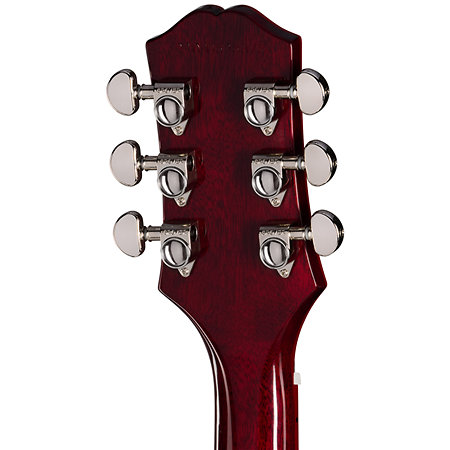 Les Paul Custom Widow Red Burst Inspired by Gibson Custom + housse Epiphone