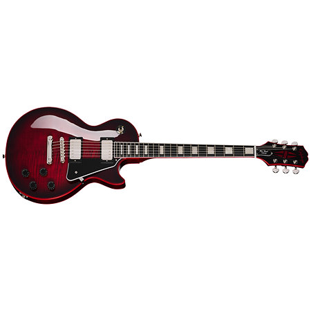 Les Paul Custom Widow Red Burst Inspired by Gibson Custom + housse Epiphone