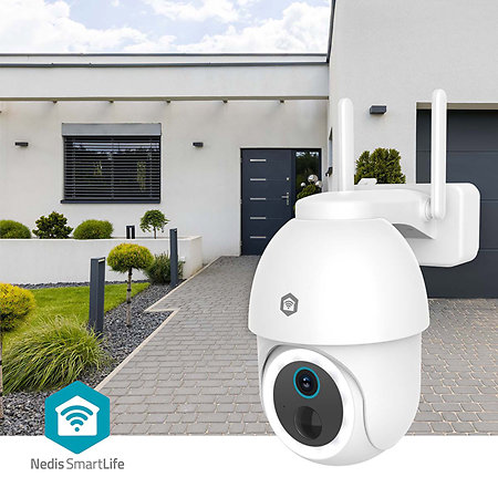 Nedis WIFICBO51WT - Caméra extérieure de sécurité