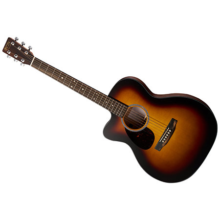 Martin Guitars OMC-10E Modern Burst LH + housse
