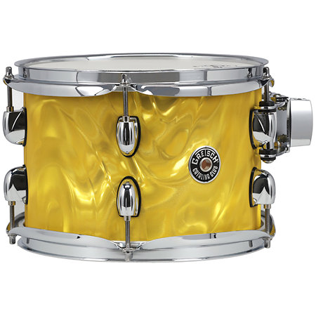 Catalina Club Yellow Satin Flame 10" x 7" Gretsch Drums