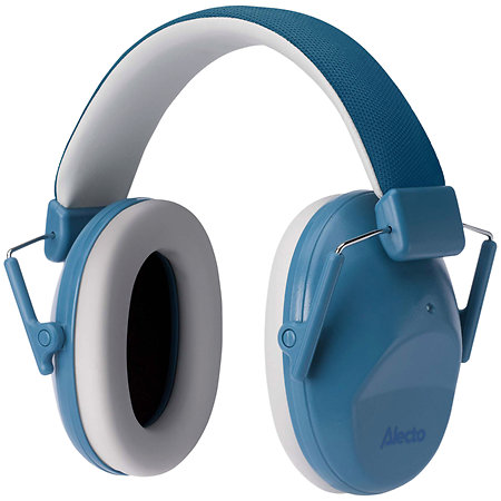 Casque antibruit Bleu pour enfant - BV73BU Alecto