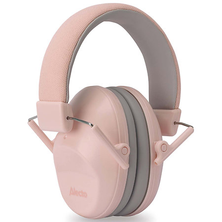 Casque antibruit Rose pour enfant - BV73PK Alecto