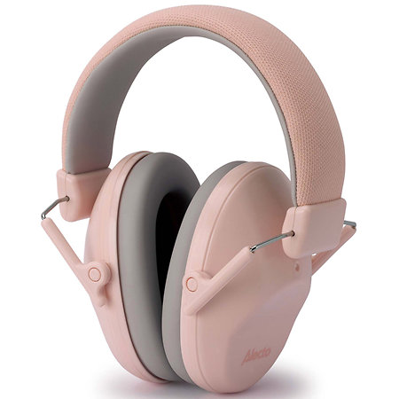 Casque antibruit Rose pour enfant - BV73PK Alecto