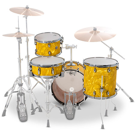 CC2-J484-YSF Catalina Club Yellow Satin Flame 18" Gretsch Drums