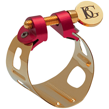 BG LDS1 Ligature Soprano Duo plaquée or