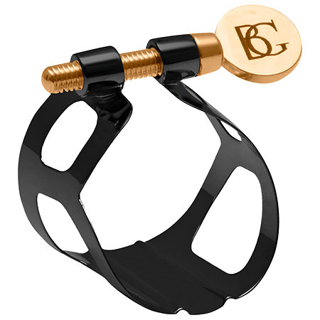 BG L90B Tradition Ligature laquée noire Clarinette basse