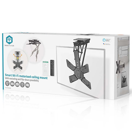 TVCM5850BK - Support plafond pivotant Télévision 23/65" Nedis