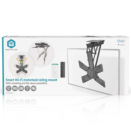 TVCM5850BK - Support plafond pivotant Télévision 23/65" Nedis