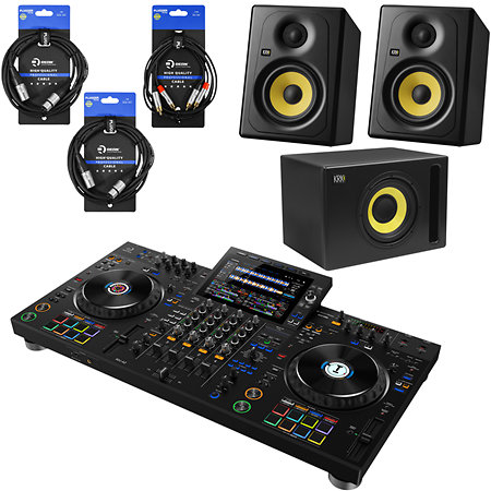 Pack XDJ-AZ + Enceintes + Sub + Câbles Pioneer DJ