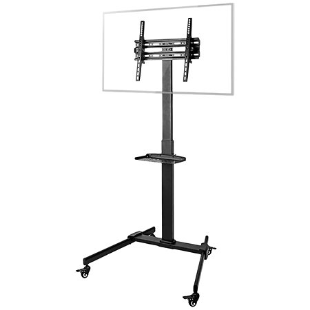 TVSM5100BK - Support sur roulette Télévision 32/55" Nedis